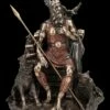 Odin Figur Mit Wölfen Und Rabe Auf Thron -FIGUREN Verkäufe 2D FS24776 Odin Figur mit W lfen znd Rabe auf Thron 2 1280x1280