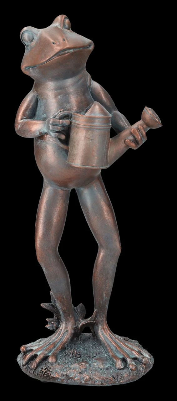 Garten Figur - Frosch Mit Gießkanne 3 Garten Figur - Frosch Mit Gießkanne