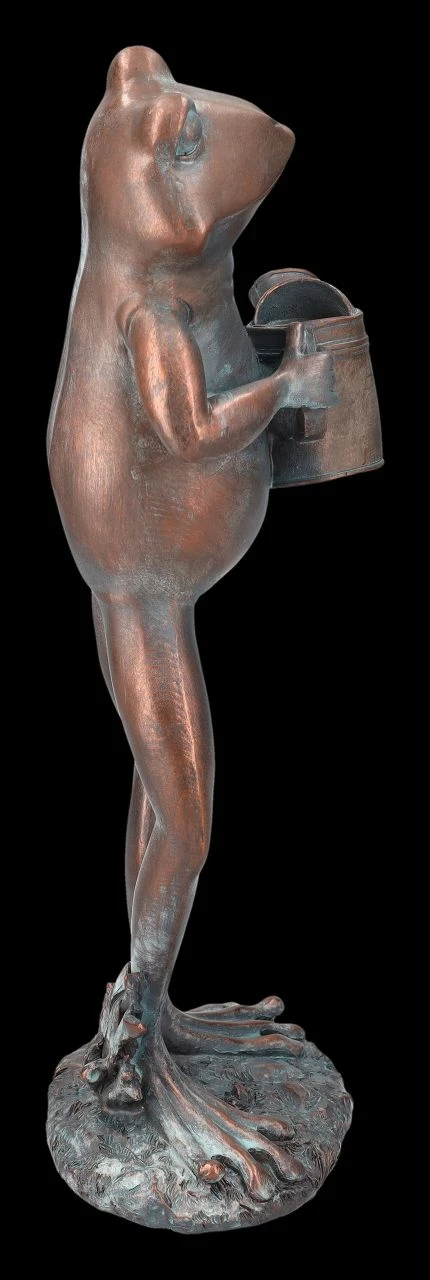 Garten Figur - Frosch Mit Gießkanne 7 Garten Figur - Frosch Mit Gießkanne – Bild 5