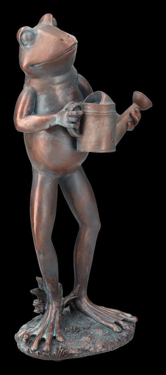 Garten Figur - Frosch Mit Gießkanne 4 Garten Figur - Frosch Mit Gießkanne – Bild 2