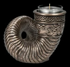 Teelichthalter - Germanisches Widderhorn -FIGUREN Verkäufe 2D FS24823 Teelichthalter Germanisches Widderhorn 6 1280x1280