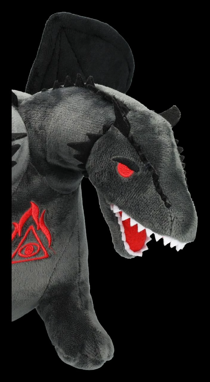 Plüschfigur - Zweiköpfiger Drache 10 Plüschfigur - Zweiköpfiger Drache – Bild 8