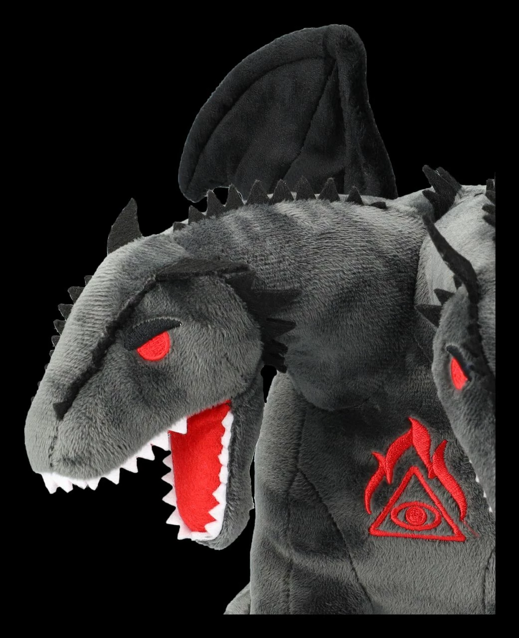 Plüschfigur - Zweiköpfiger Drache 9 Plüschfigur - Zweiköpfiger Drache – Bild 7