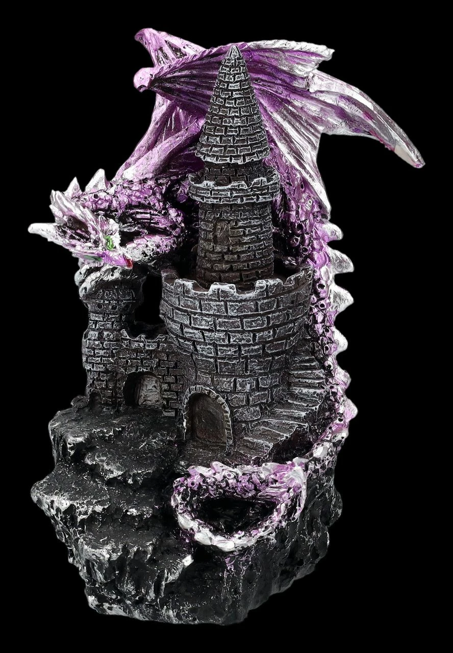 Drachen Figuren Auf Burg 2er Set 7 Drachen Figuren Auf Burg 2er Set – Bild 5