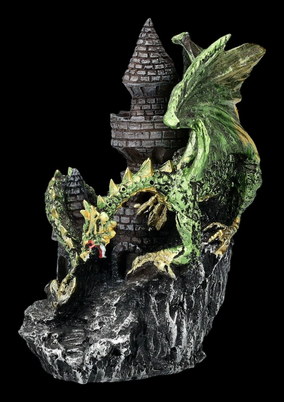 Drachen Figuren Auf Burg 2er Set 8 Drachen Figuren Auf Burg 2er Set – Bild 6
