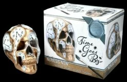 NEMESIS NOW Totenkopf Mit Uhren - Time Goes By -FIGUREN Verkäufe 2D FS25000 Totenkopf mit Uhren Time Goes By 7 1280x1280
