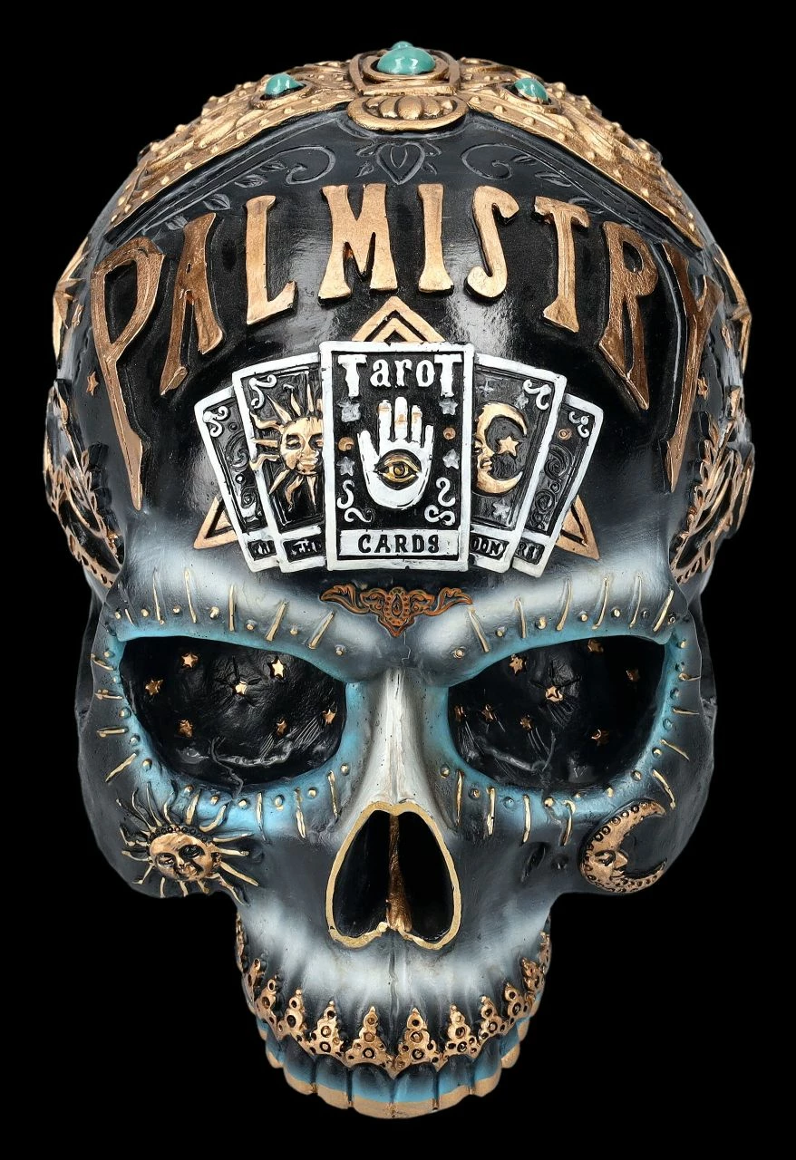 NEMESIS NOW Totenkopf Palmistry - Destiny 10 NEMESIS NOW Totenkopf Palmistry - Destiny – Bild 8