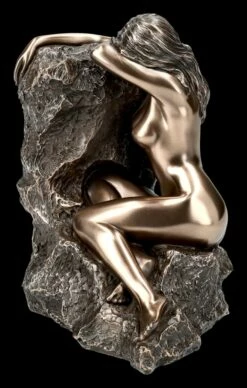 Weibliche Akt Figur - Frau Lehnt Erschöpft An Felsen -FIGUREN Verkäufe 2D FS25034 Weibliche Akt Figur Frau lehnt ersch pft an Fels 6 1280x1280