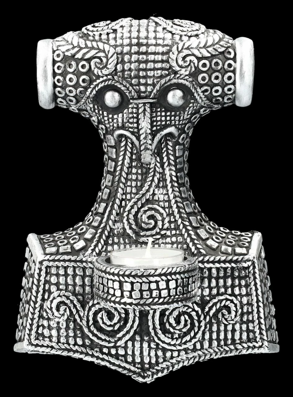 Wand Teelichthalter - Wikinger Thor's Hammer 5 Wand Teelichthalter - Wikinger Thor's Hammer – Bild 3