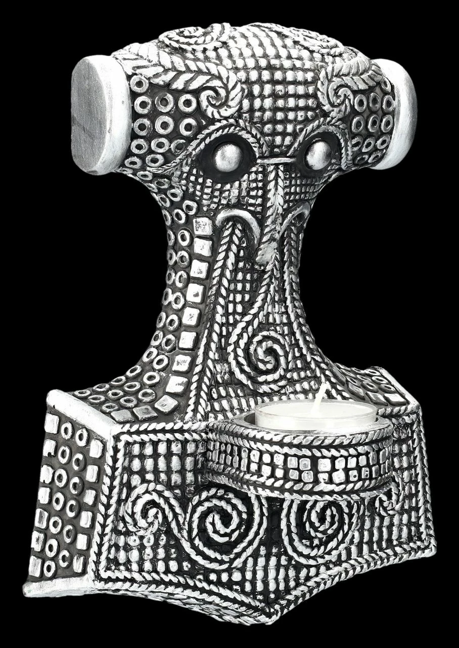 Wand Teelichthalter - Wikinger Thor's Hammer 4 Wand Teelichthalter - Wikinger Thor's Hammer – Bild 2