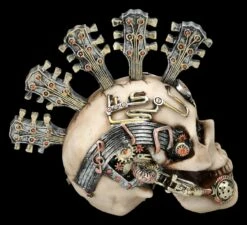 Totenkopf Steampunk Rocks - Strike A Chord -FIGUREN Verkäufe 2D FS25070 Totenkopf Steampunk Rocks Strike a Chord 5 1280x1280