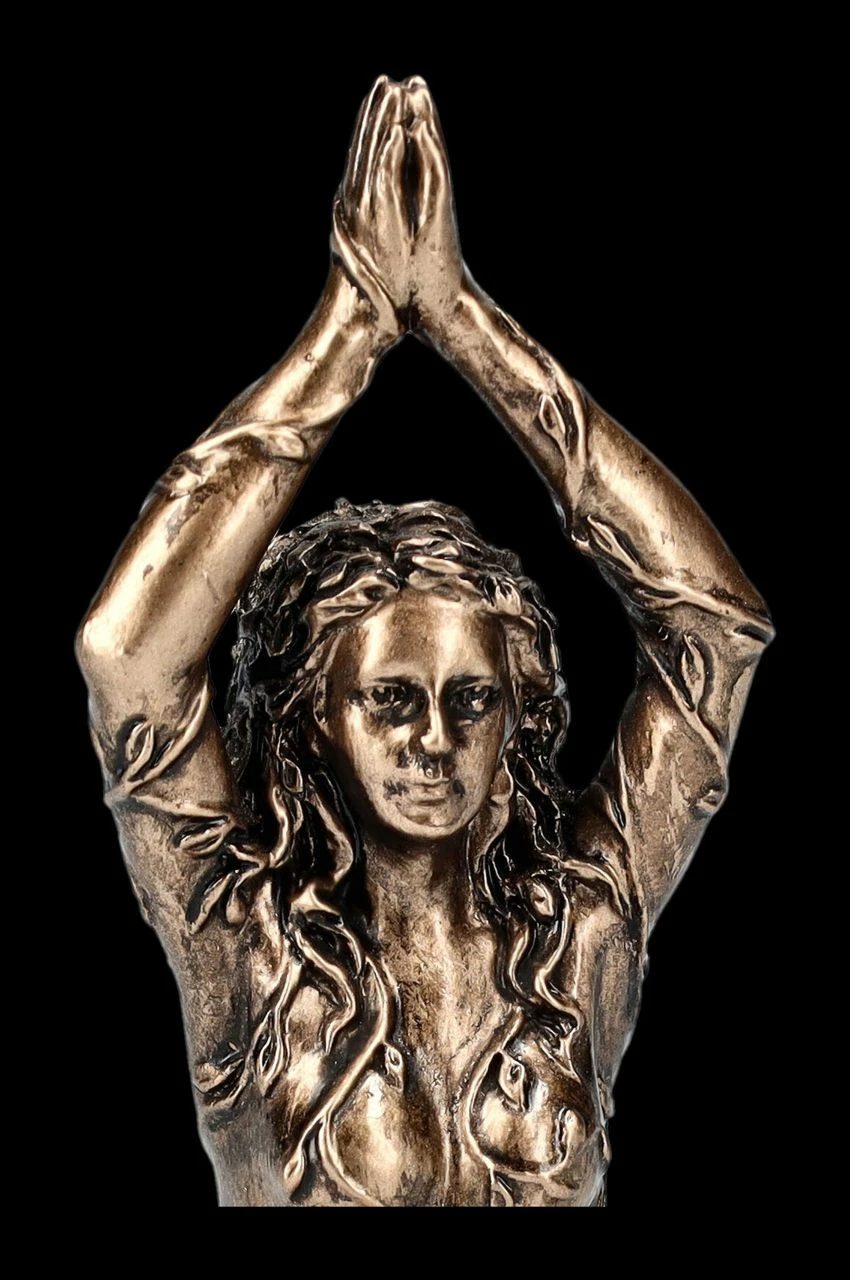 Gaia Figur - Erdgöttin In Lotus Position Mini 9 Gaia Figur - Erdgöttin In Lotus Position Mini – Bild 7