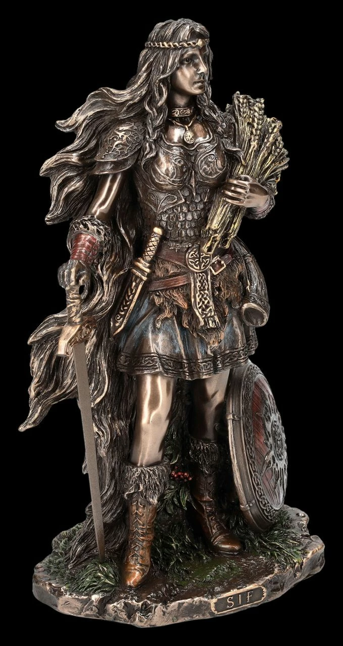 Sif Figur - Germanische Göttin Der Fruchtbarkeit 4 Sif Figur - Germanische Göttin Der Fruchtbarkeit – Bild 2