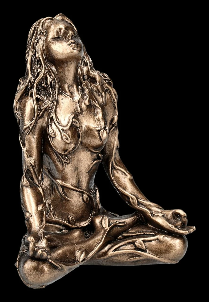 Gaia Figur - Mutter Erde In Lotus Position Mini 4 Gaia Figur - Mutter Erde In Lotus Position Mini – Bild 2