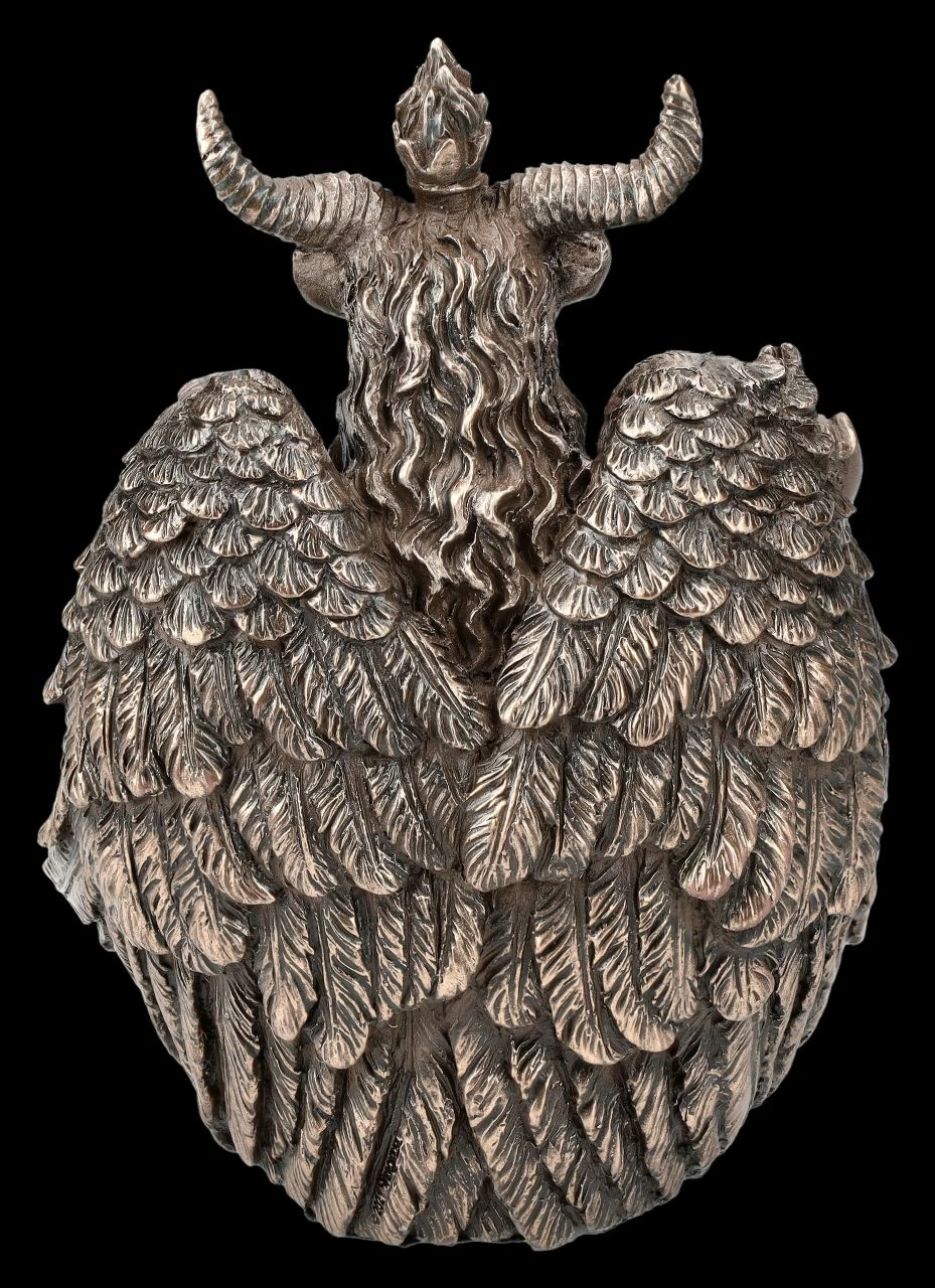 Baphomet Figur Sitzend 7 Baphomet Figur Sitzend – Bild 5