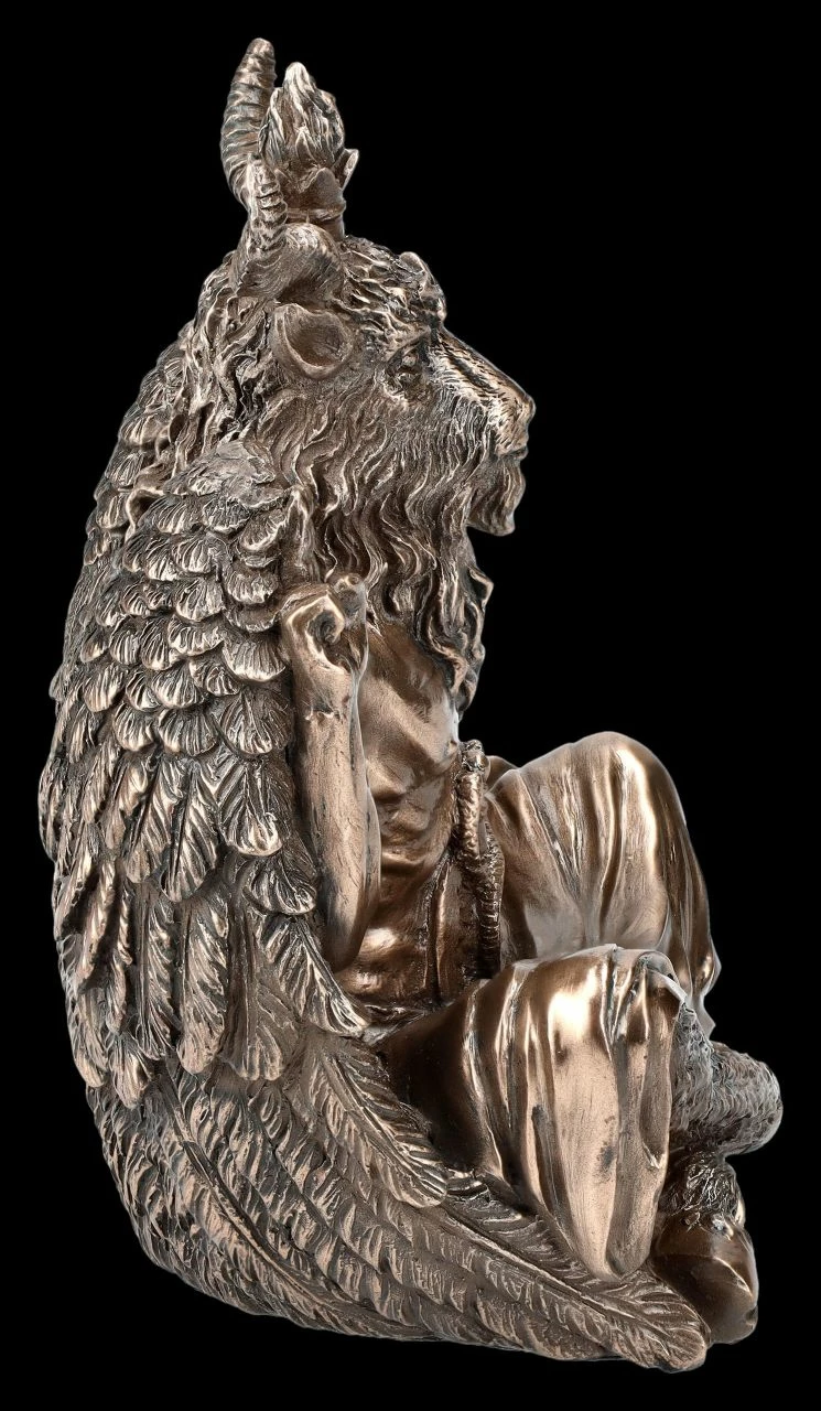 Baphomet Figur Sitzend 8 Baphomet Figur Sitzend – Bild 6