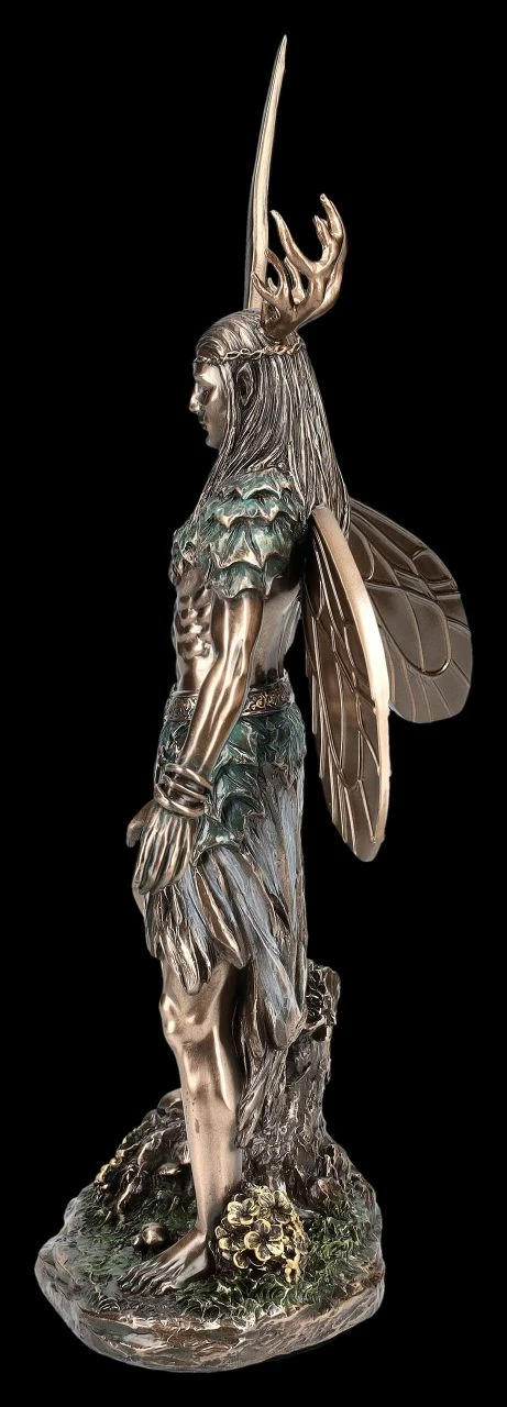 Druiden Figur - Keltisch Mit Geweih Und Flügeln 5 Druiden Figur - Keltisch Mit Geweih Und Flügeln – Bild 3
