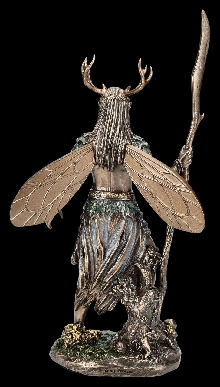 Druiden Figur - Keltisch Mit Geweih Und Flügeln 6 Druiden Figur - Keltisch Mit Geweih Und Flügeln – Bild 4