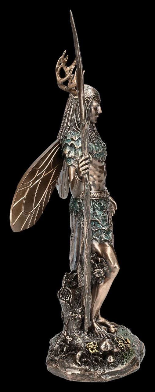 Druiden Figur - Keltisch Mit Geweih Und Flügeln 7 Druiden Figur - Keltisch Mit Geweih Und Flügeln – Bild 5