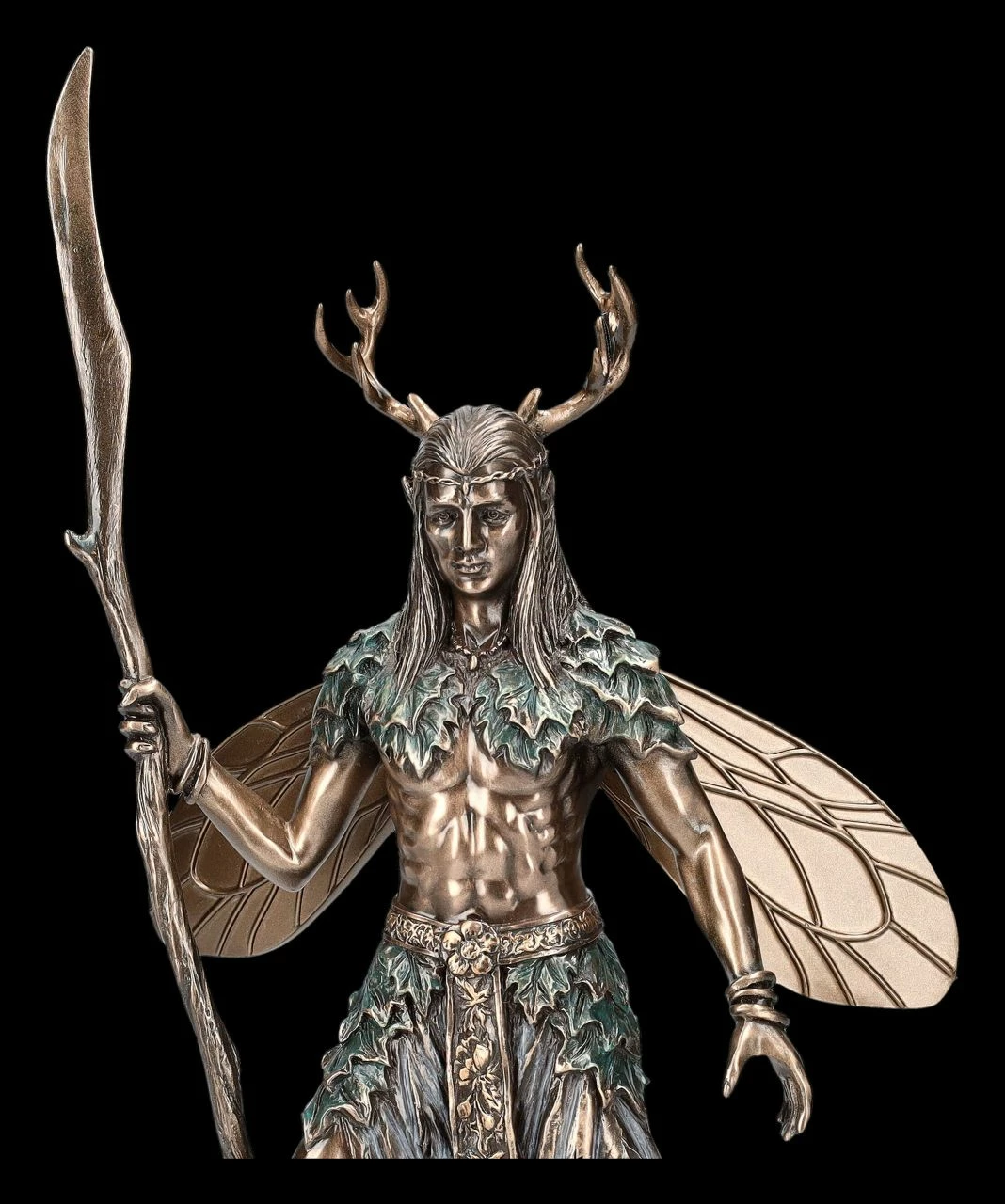 Druiden Figur - Keltisch Mit Geweih Und Flügeln 9 Druiden Figur - Keltisch Mit Geweih Und Flügeln – Bild 7