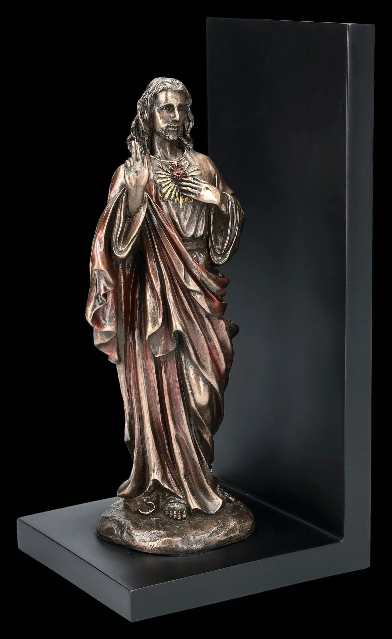 Buchstütze Mit Jesus Figur 4 Buchstütze Mit Jesus Figur – Bild 2