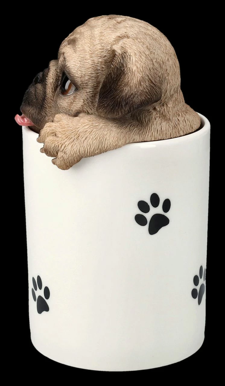 Leckerli Dose Hunde - Mops 6 Leckerli Dose Hunde - Mops – Bild 4