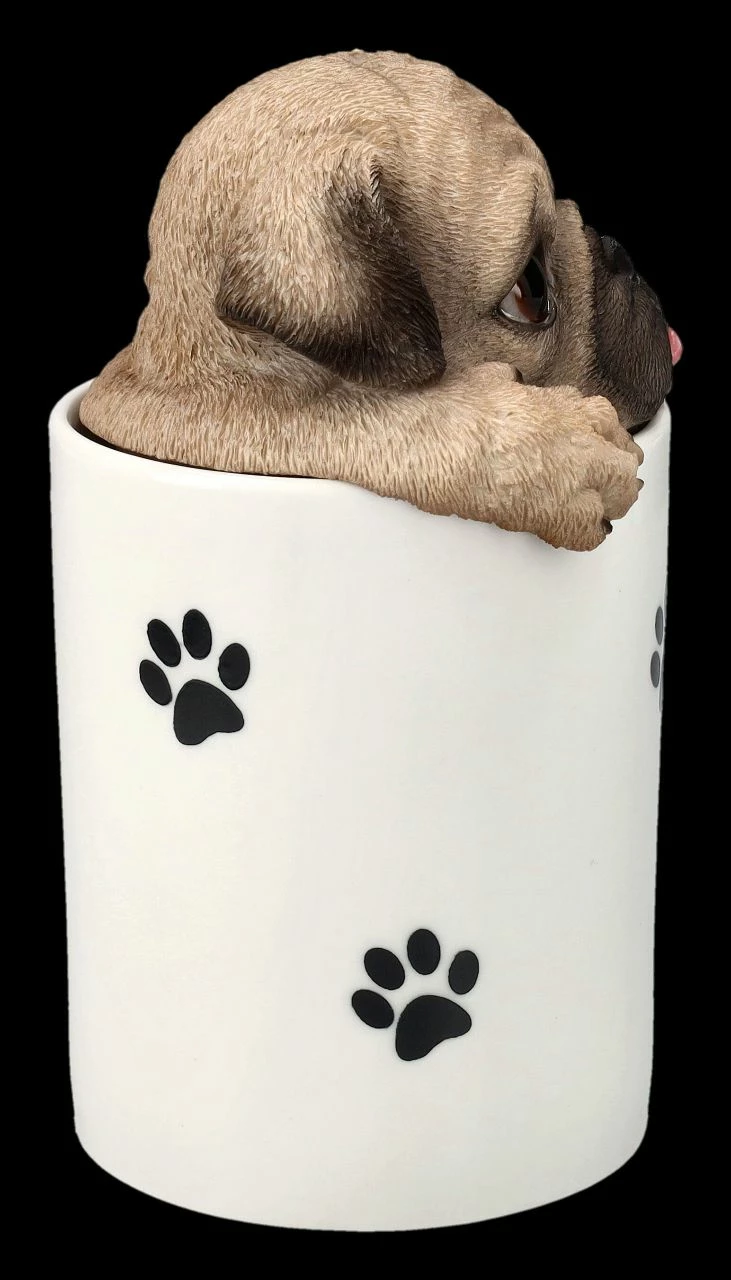 Leckerli Dose Hunde - Mops 8 Leckerli Dose Hunde - Mops – Bild 6