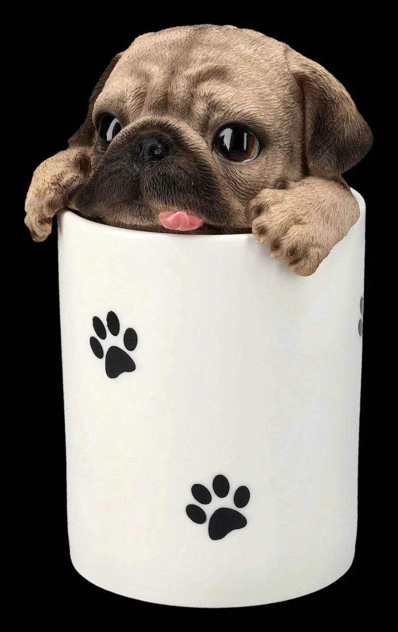 Leckerli Dose Hunde - Mops 10 Leckerli Dose Hunde - Mops – Bild 8