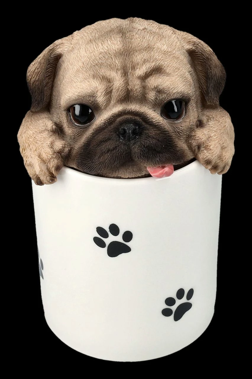 Leckerli Dose Hunde - Mops 11 Leckerli Dose Hunde - Mops – Bild 9