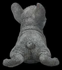 Französische Bulldogge Welpe Figur Liegend Grau -FIGUREN Verkäufe 2D FS25127 Franz sische Bulldogge Welpe Figur liegend grau 3 1280x1280