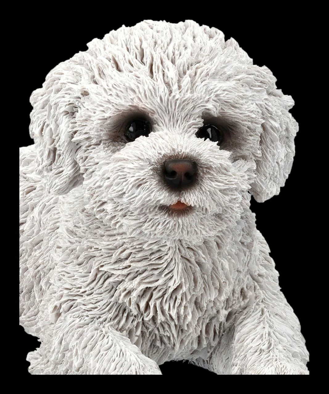Bichon Frise Welpe Figur Liegend 9 Bichon Frise Welpe Figur Liegend – Bild 7