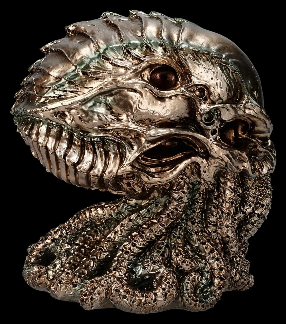 Cthulhu Totenkopf Figur Bronzefarben By James Ryman 9 Cthulhu Totenkopf Figur Bronzefarben By James Ryman – Bild 7
