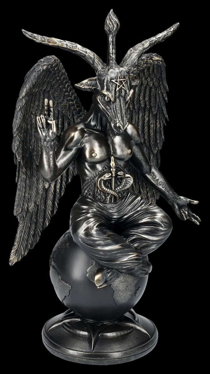 NEMESIS NOW Baphomet Figur - Antiquity Groß 4 NEMESIS NOW Baphomet Figur - Antiquity Groß – Bild 2