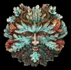 Wandrelief Greenman - Winter Sonnenwende