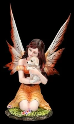Elfen Figur - Amy Mit Hundewelpe -FIGUREN Verkäufe 2D FS25188 Elfen Figur Amy mit Hundewelpe 6 1280x1280