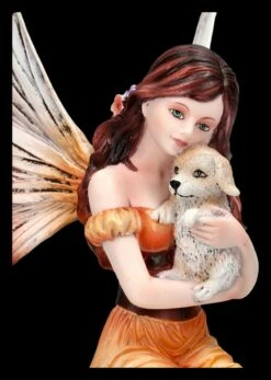 Elfen Figur - Amy Mit Hundewelpe -FIGUREN Verkäufe 2D FS25188 Elfen Figur Amy mit Hundewelpe 7 1280x1280
