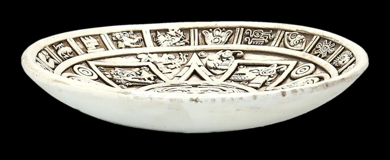 Räucherstäbchenhalter - Azteken Schale 5 Räucherstäbchenhalter - Azteken Schale – Bild 3