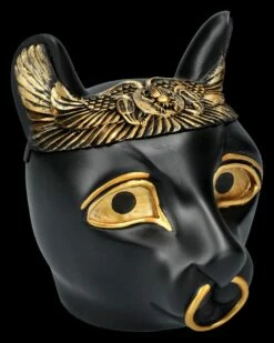 Schatulle ägyptisch - Bastet Kopf