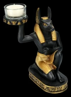 Teelichthalter - Anubis Figur Kniend -FIGUREN Verkäufe 2D FS25262 Teelichthalter Anubis Figur kniend 6 1280x1280