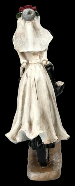 Skelettfigur - Hochzeitspaar Auf Fahrrad 13 Skelettfigur - Hochzeitspaar Auf Fahrrad -FIGUREN Verkäufe 2D FS25265 Skelettfigur Hochzeitspaar mit Fahrrad 2 1280x1280