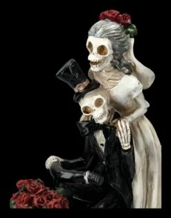 Skelettfigur - Hochzeitspaar Auf Fahrrad 15 Skelettfigur - Hochzeitspaar Auf Fahrrad -FIGUREN Verkäufe 2D FS25265 Skelettfigur Hochzeitspaar mit Fahrrad 6 1280x1280