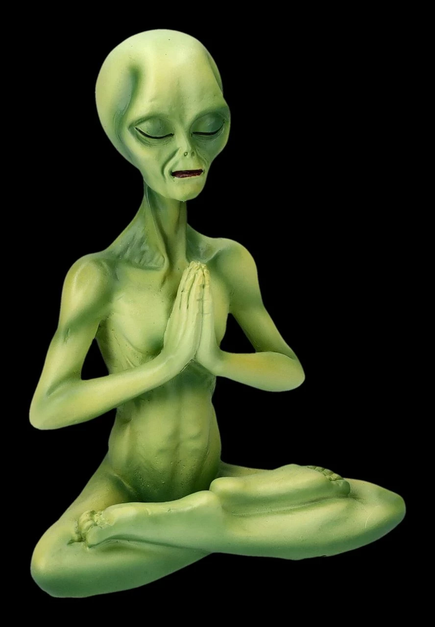 Alien Figuren Beim Yoga 3er Set 9 Alien Figuren Beim Yoga 3er Set – Bild 7