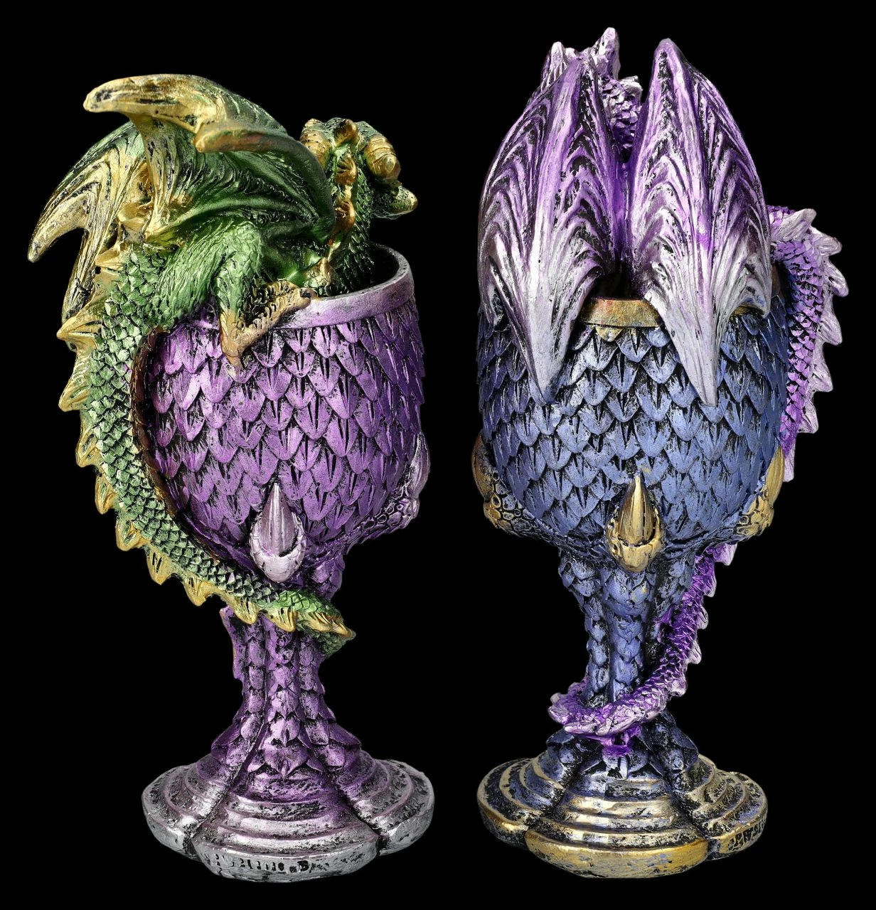 Drachen Figuren Sitzen In Kelch 2er 6 Drachen Figuren Sitzen In Kelch 2er – Bild 4