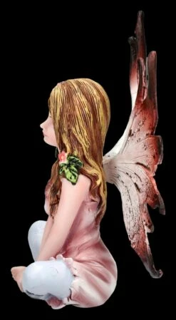 Elfen Figur - Rosa Sitzt Im Schneidersitz -FIGUREN Verkäufe 2D FS25413 Elfen Figur Rosa sitzt im Schneidersitz 2 1280x1280