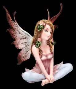 Elfen Figur - Rosa Sitzt Im Schneidersitz -FIGUREN Verkäufe 2D FS25413 Elfen Figur Rosa sitzt im Schneidersitz 5 1280x1280