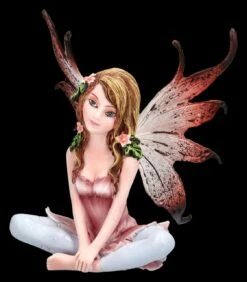 Elfen Figur - Rosa Sitzt Im Schneidersitz -FIGUREN Verkäufe 2D FS25413 Elfen Figur Rosa sitzt im Schneidersitz 6 1280x1280