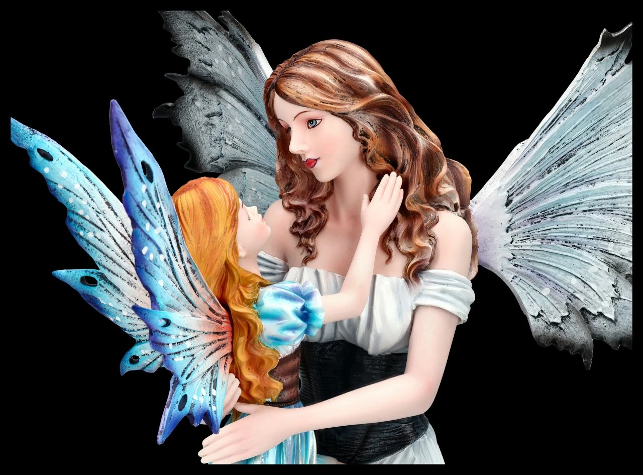 Elfen Figur - Tamy Nimmt Tochter In Arm 10 Elfen Figur - Tamy Nimmt Tochter In Arm – Bild 8