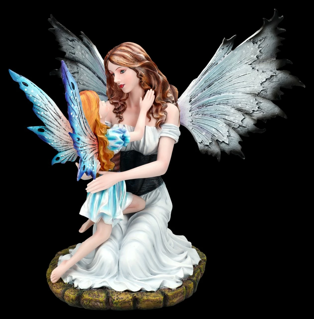 Elfen Figur - Tamy Nimmt Tochter In Arm 3 Elfen Figur - Tamy Nimmt Tochter In Arm