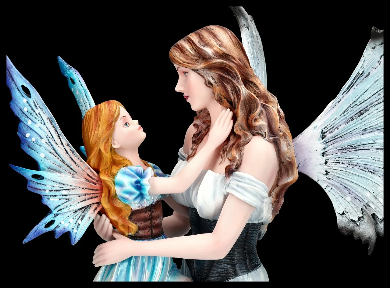 Elfen Figur - Tamy Nimmt Tochter In Arm 9 Elfen Figur - Tamy Nimmt Tochter In Arm – Bild 7