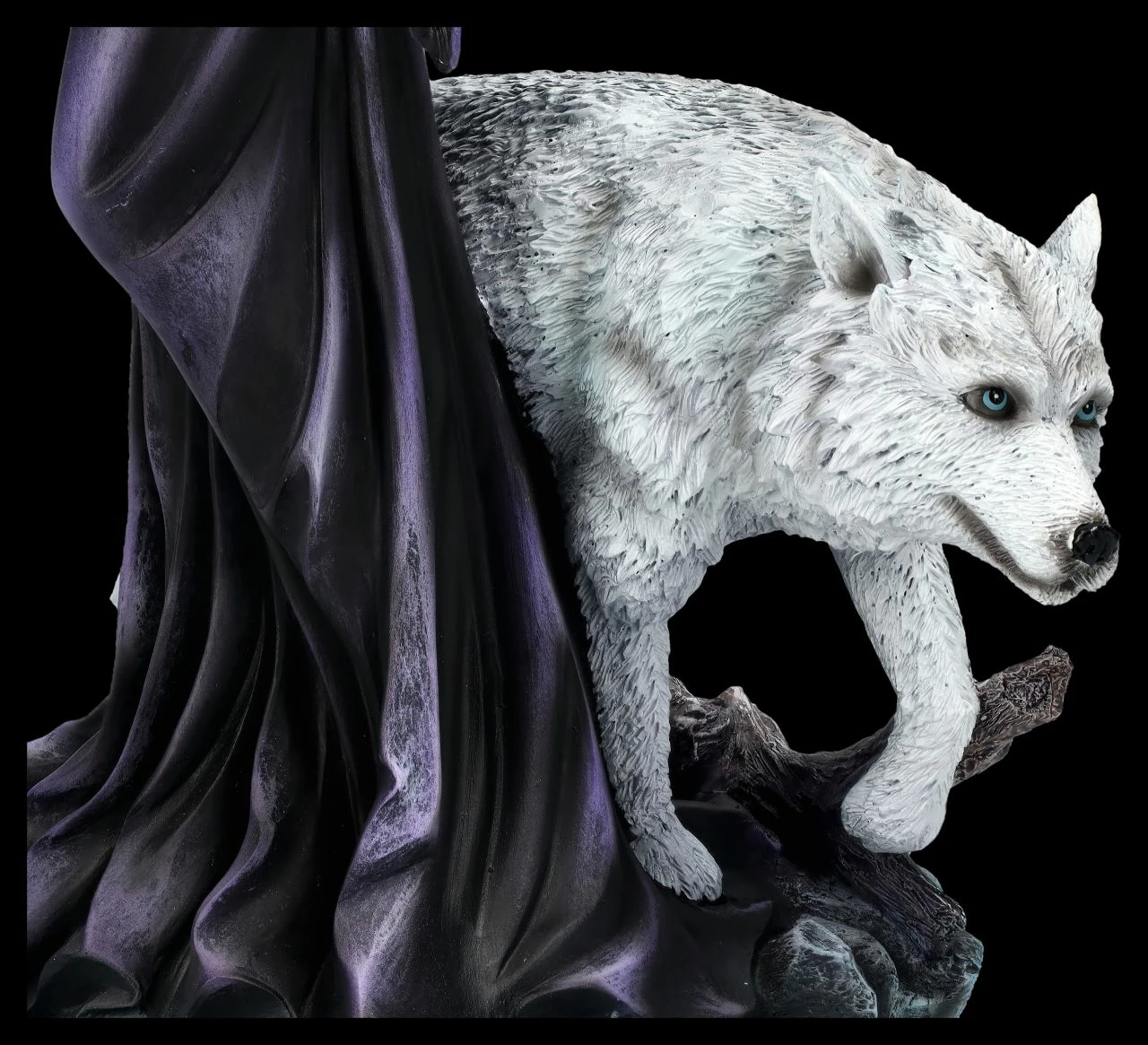 Elfen Figur - Amora Mit Bogen Und Wolf 10 Elfen Figur - Amora Mit Bogen Und Wolf – Bild 8